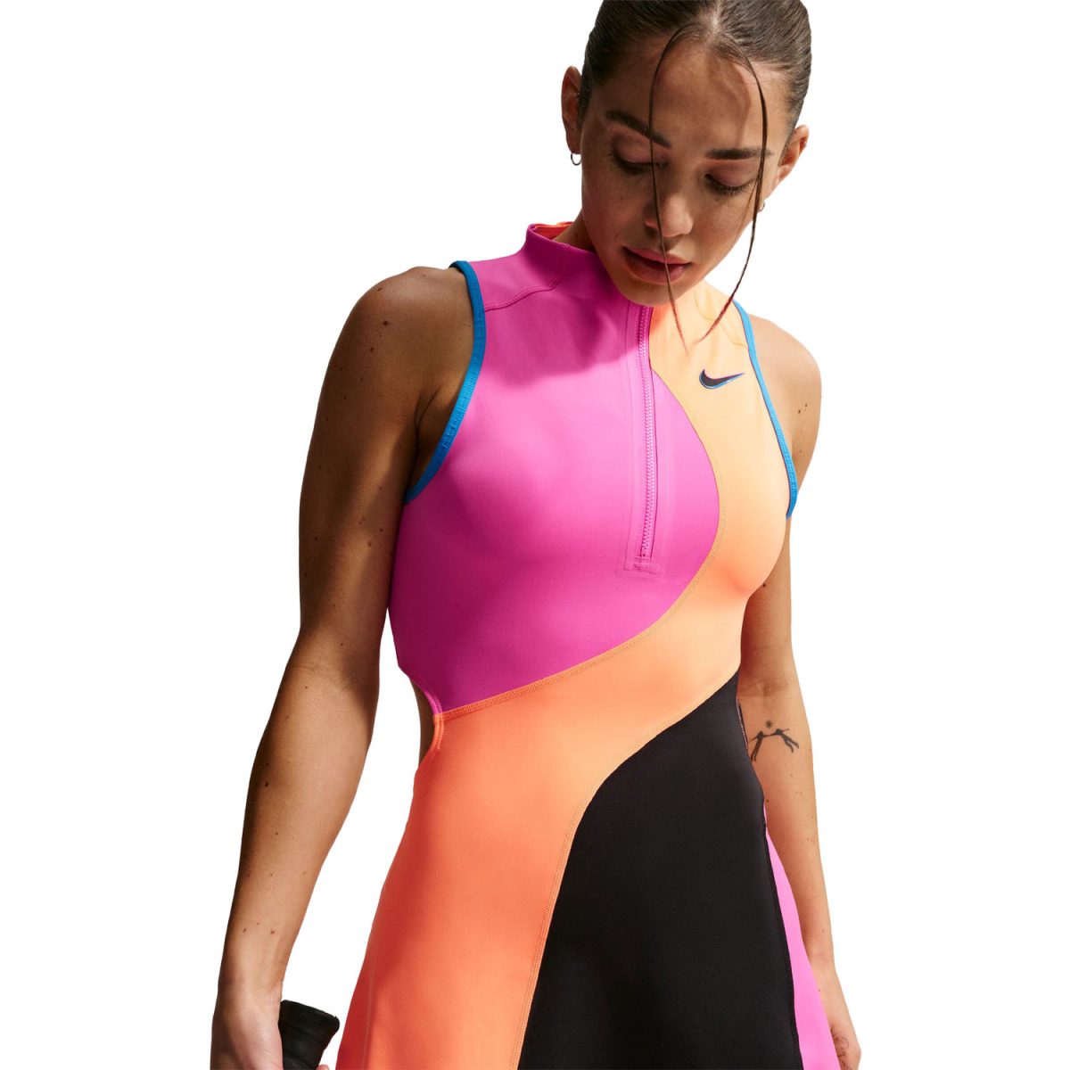NikeCourt Slam Kadın Dri-FIT Tenis Elbisesi - Görsel 7