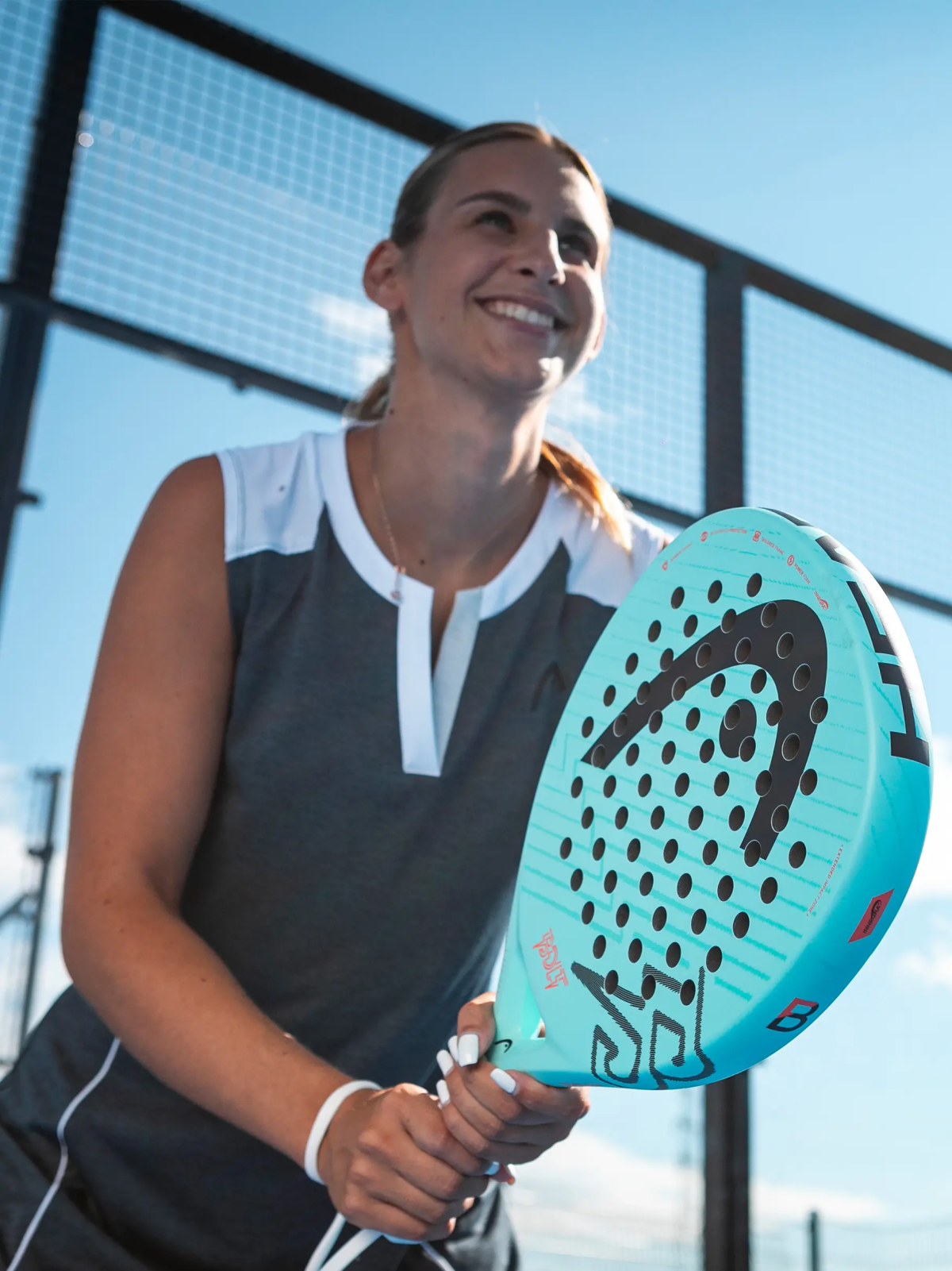 HEAD Bolt 2025 Turkuaz Siyah Padel Raketi - Görsel 7