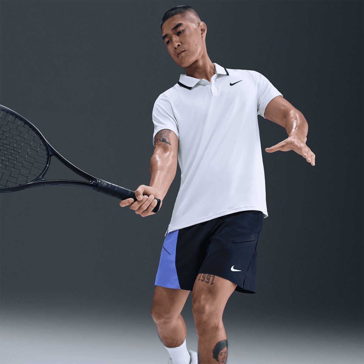 Nike Dri-FIT Court Slam 15 cm Erkek Tenis Şortu - Görsel 4