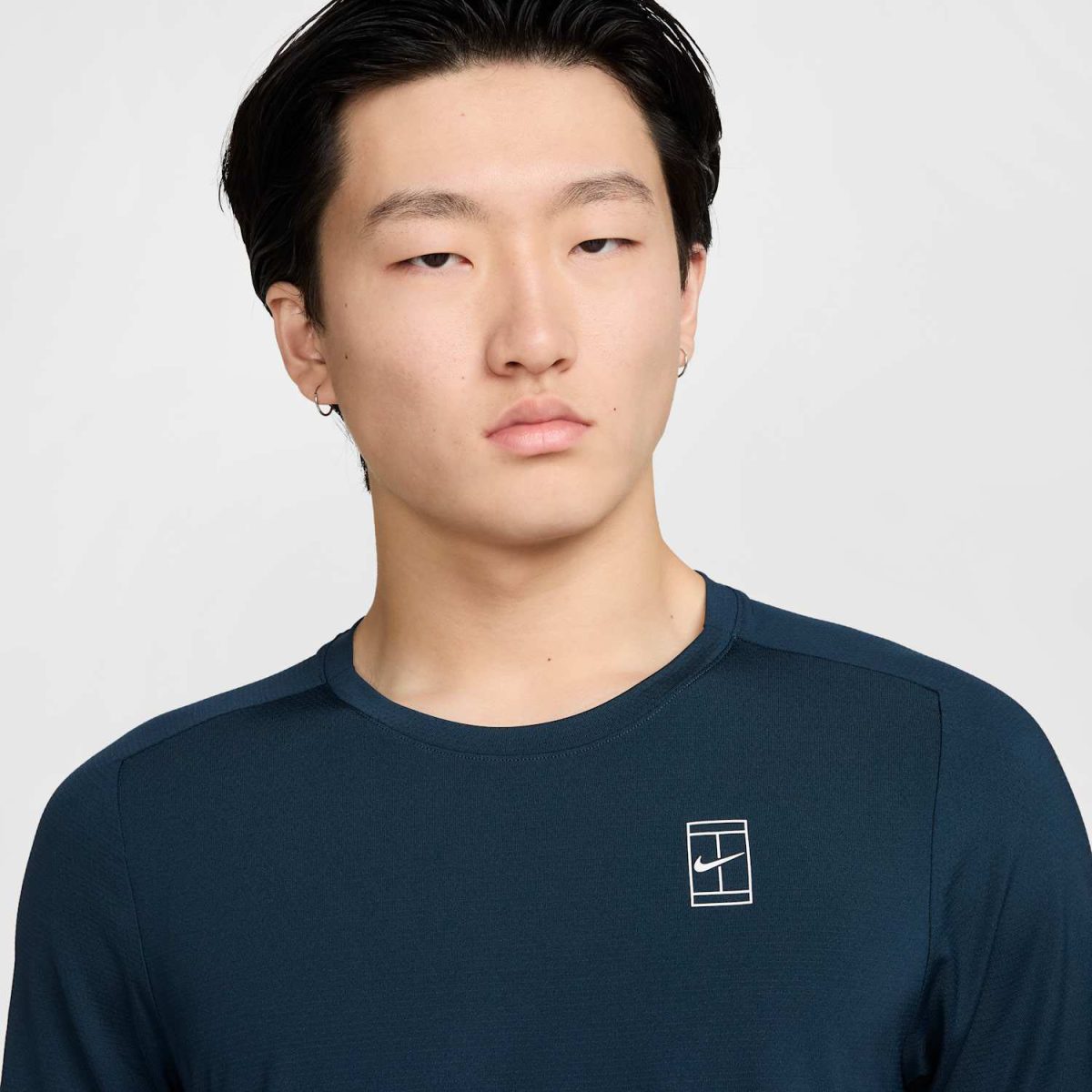 Nike Court Advantage Dri-FIT Erkek Tenis Tişörtü - Görsel 6