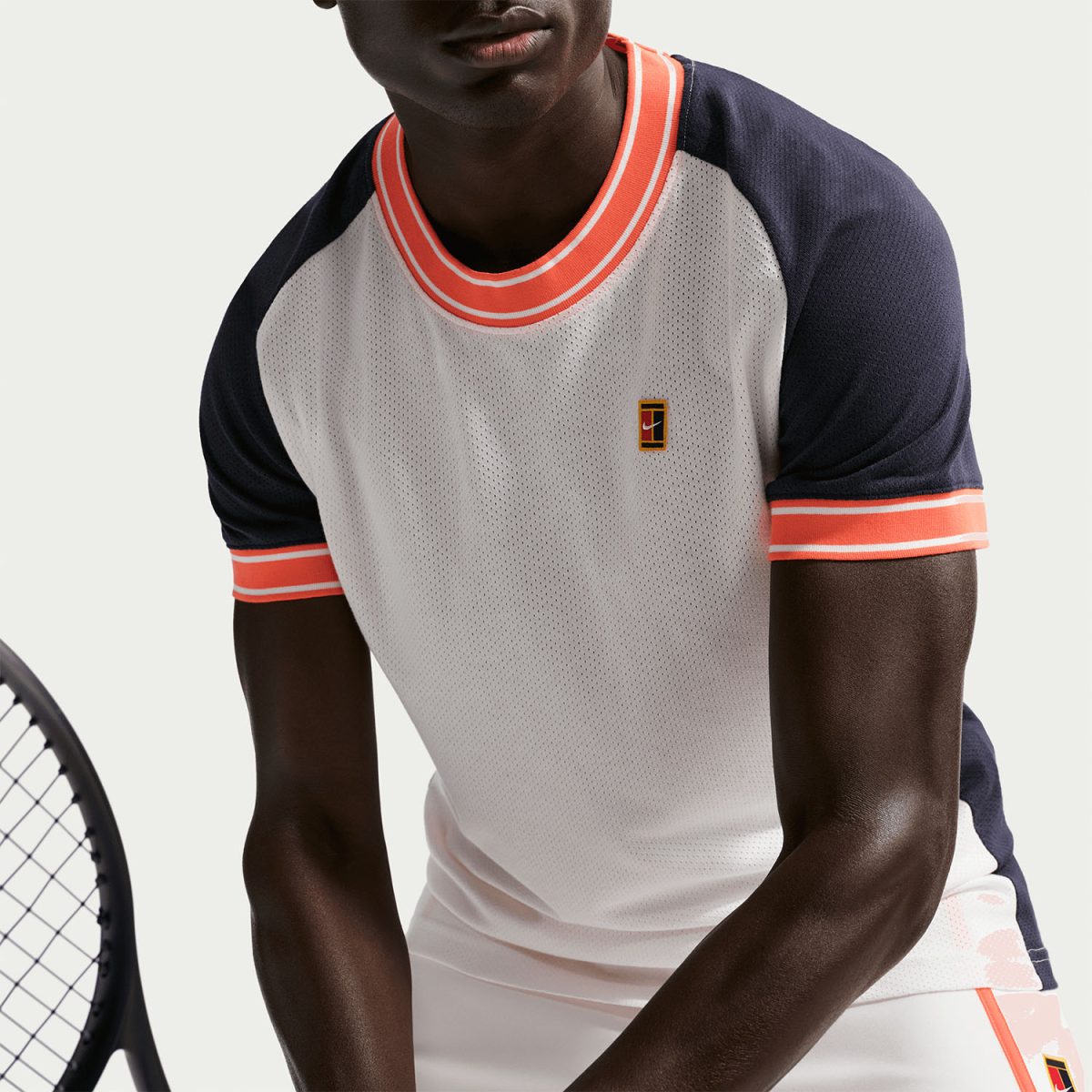 Nike Court Heritage Erkek Tenis Tişörtü - Görsel 6