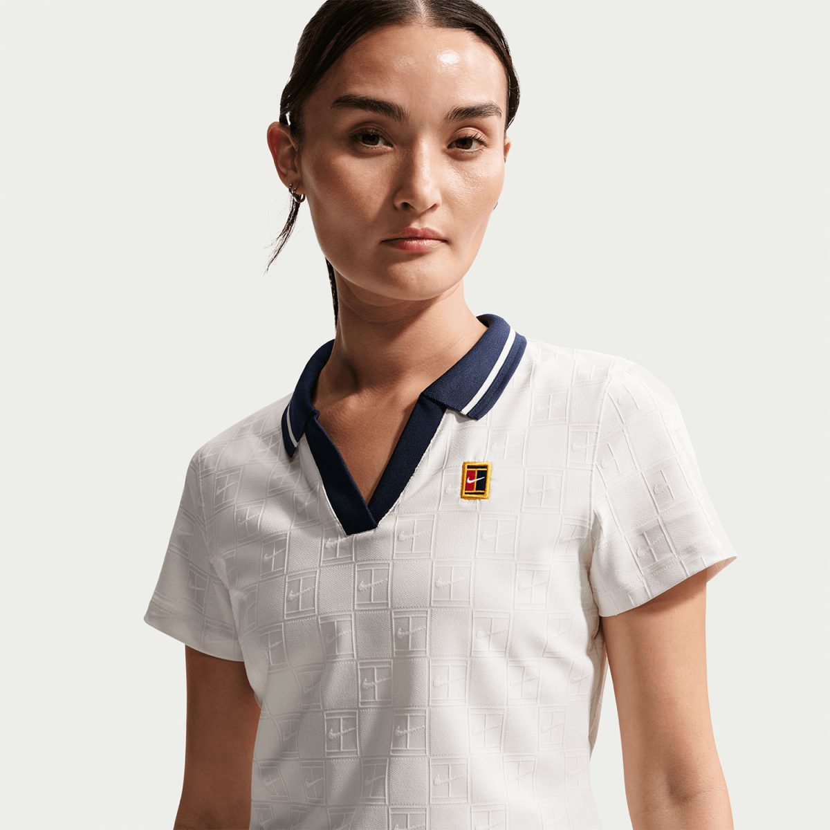 Nike Court Kadın Tenis Polo Tişörtü - Görsel 5