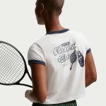 Nike Heritage Kadın Tenis Tişörtü - Görsel 3