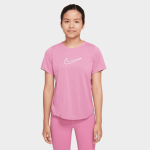 Nike One Fitted Dri-FIT Kısa Kollu Genç Kız Çocuk Üstü