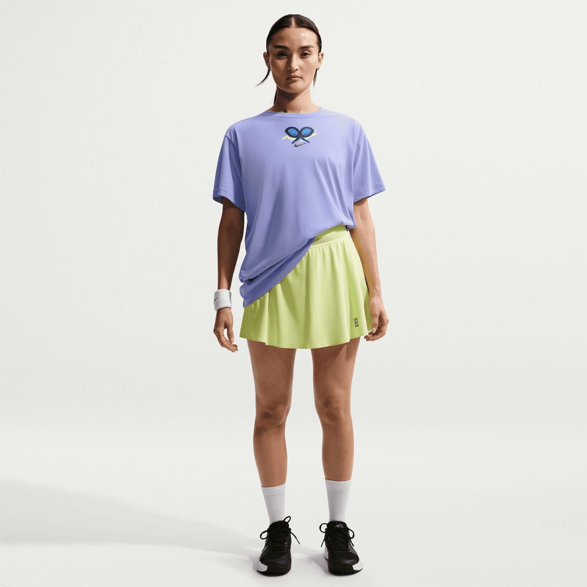 Nike Slam Kadın Tenis Tişörtü - Görsel 3