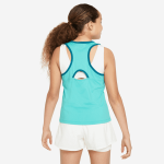 NikeCourt Dri-FIT Victory Genç Kız Çocuk Tenis Üstü - Görsel 2