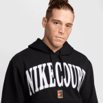 NikeCourt Heritage Dri-FIT Fleece Erkek Tenis Sweatshirt - Görsel 3