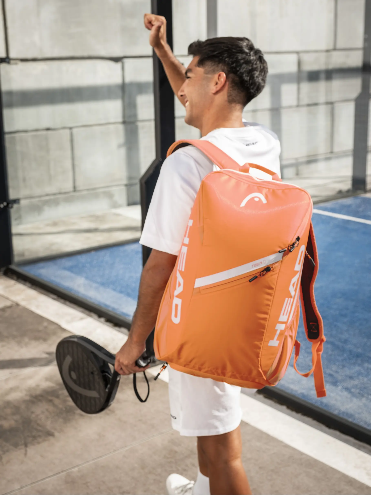 HEAD Tour Turuncu Padel Sırt Çantası - Görsel 4