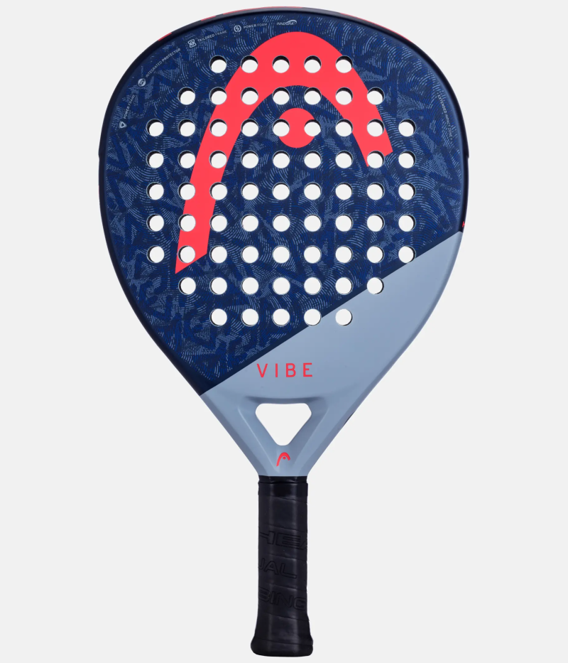 HEAD Vibe 2025 Mavi Kırmızı Padel Raketi